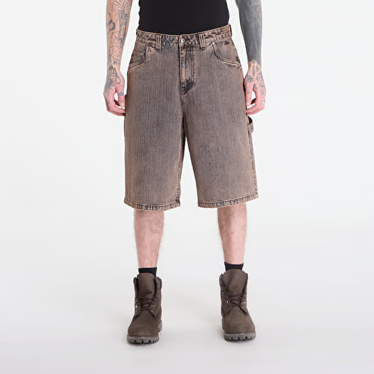 Kurze Hosen DIME Classic Denim Shorts Premium Brown