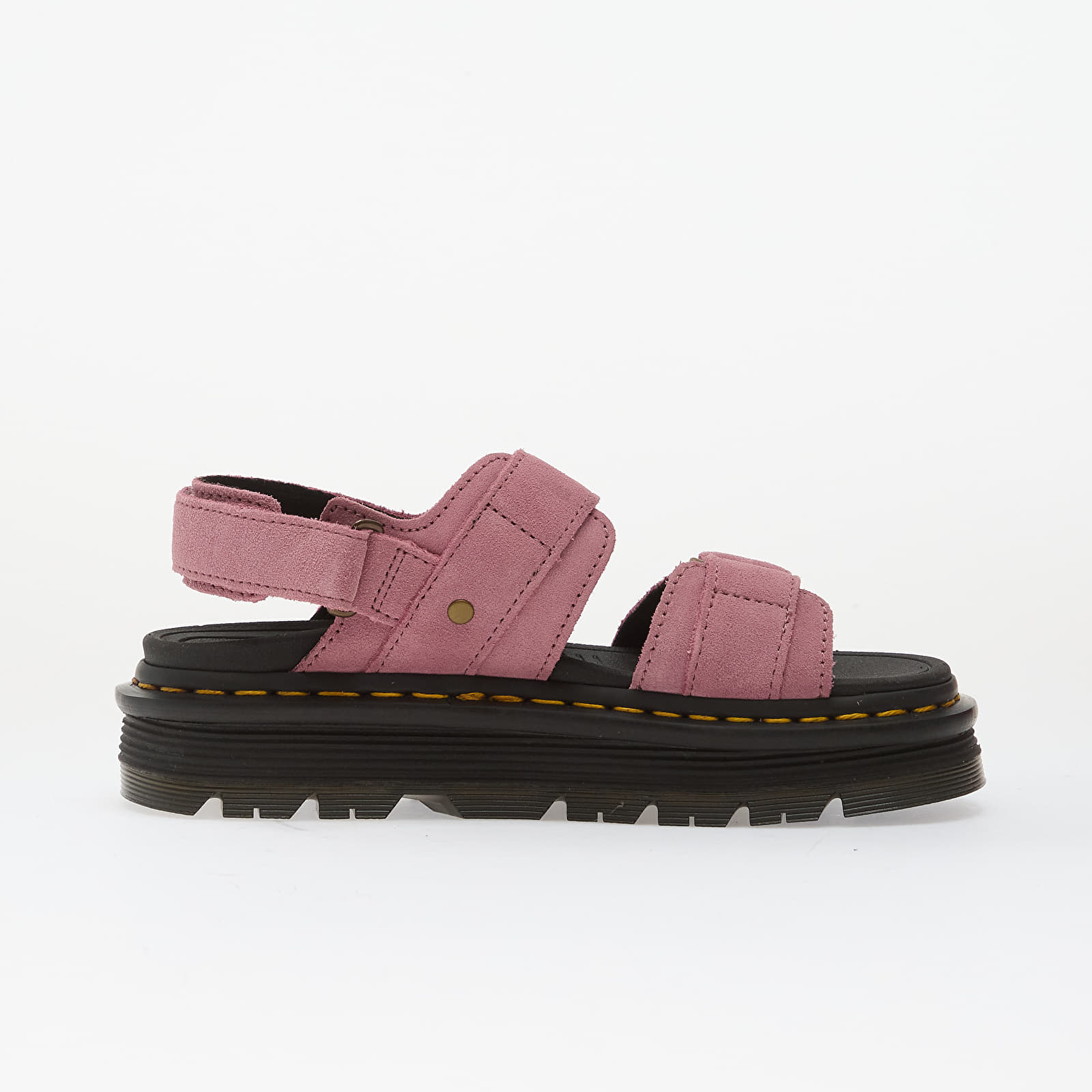 Ženske tenisice Dr. Martens Zebzag Sandal Suede Dusty Rose