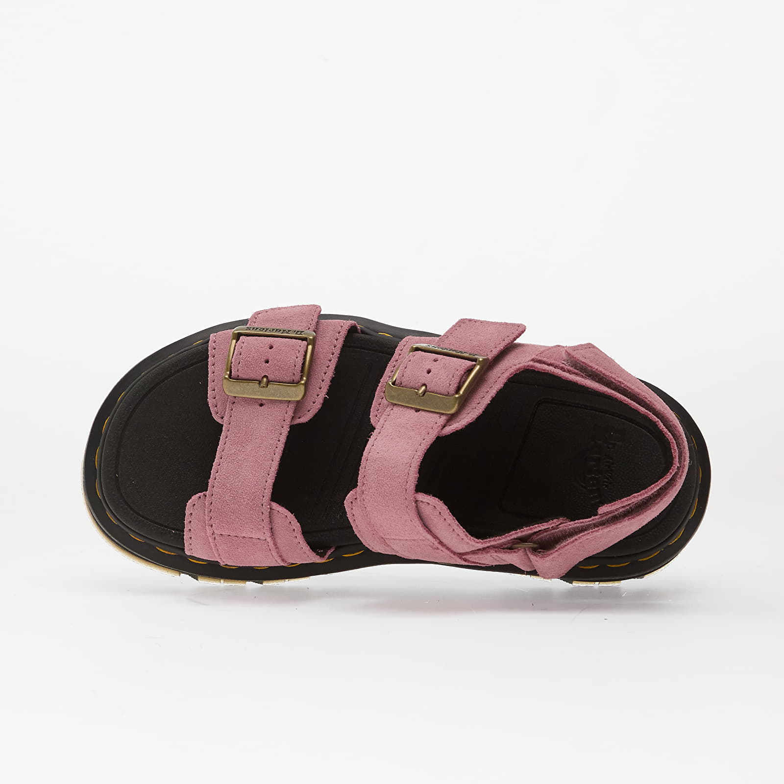 Ženske tenisice Dr. Martens Zebzag Sandal Suede Dusty Rose