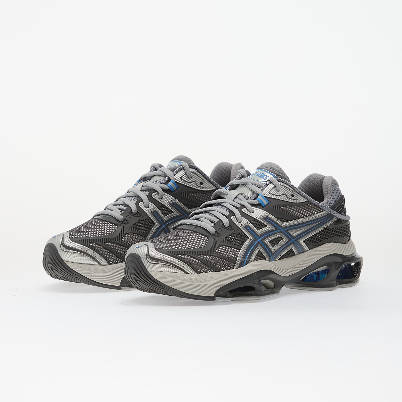 Herresko Asics Gel-Kinetic 2.0 Pure Silver/ Blue Coast