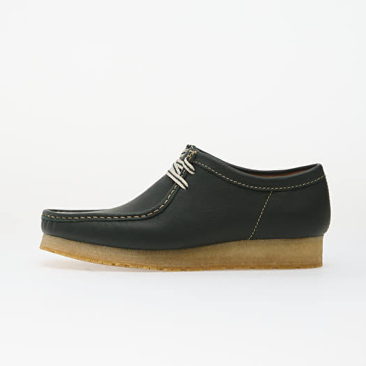 Clarks Originals Wallabee RB Dark Green Lea