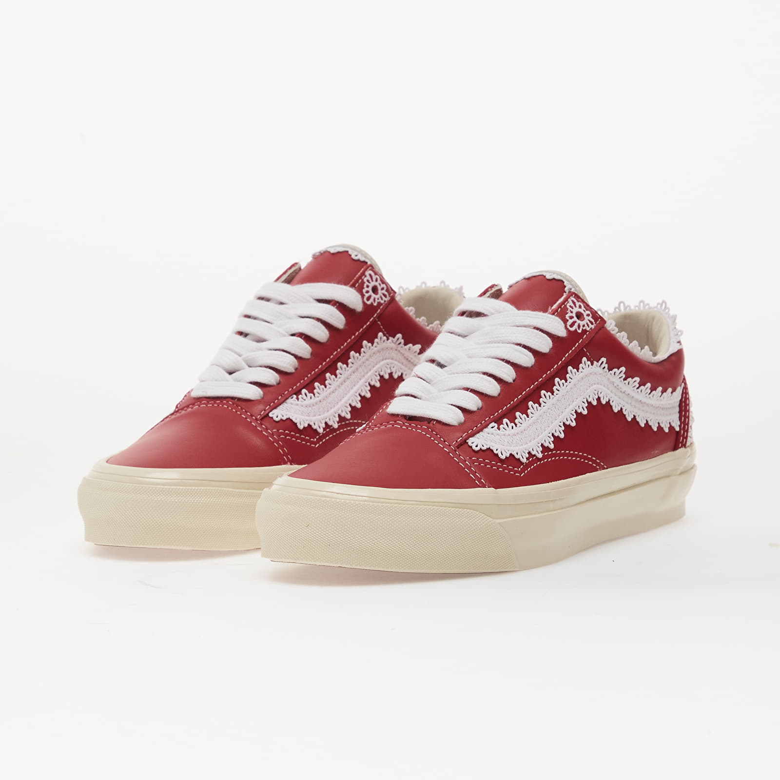 Мужская обувь Vans LX Old Skool Coquette Red/ White