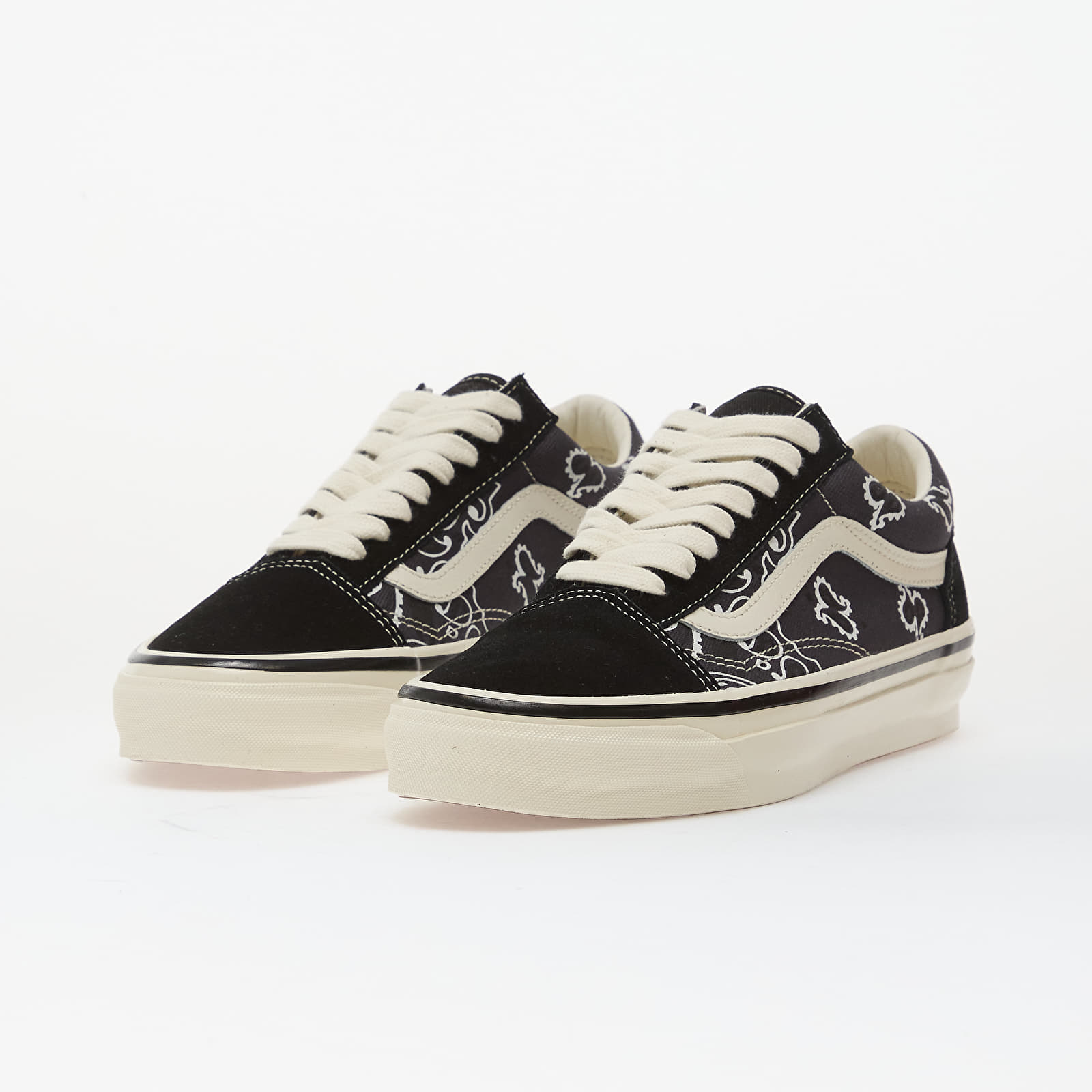 Pánske tenisky a topánky Vans LX Old Skool Bandana Black