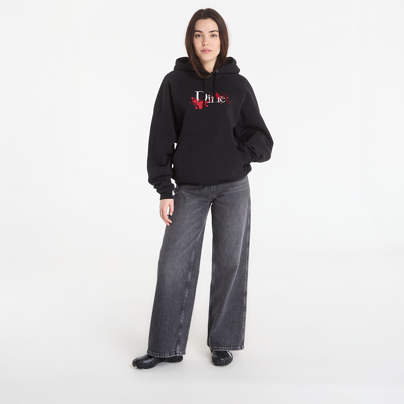 Hoodies and sweatshirts  DIME Classic Bloody Hoodie UNISEX Black