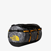 The North Face Base Camp Duffel - S Anthracite Grey Conrad Topos Print/ Summit Gold