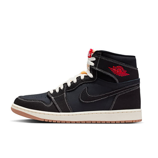 Air Jordan 1 Retro High OG "Flight Club" Black/ University Red-Sail-Gum Med Brown