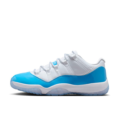Air Jordan 11 Retro Low "UNC" White/ University Blue-Black