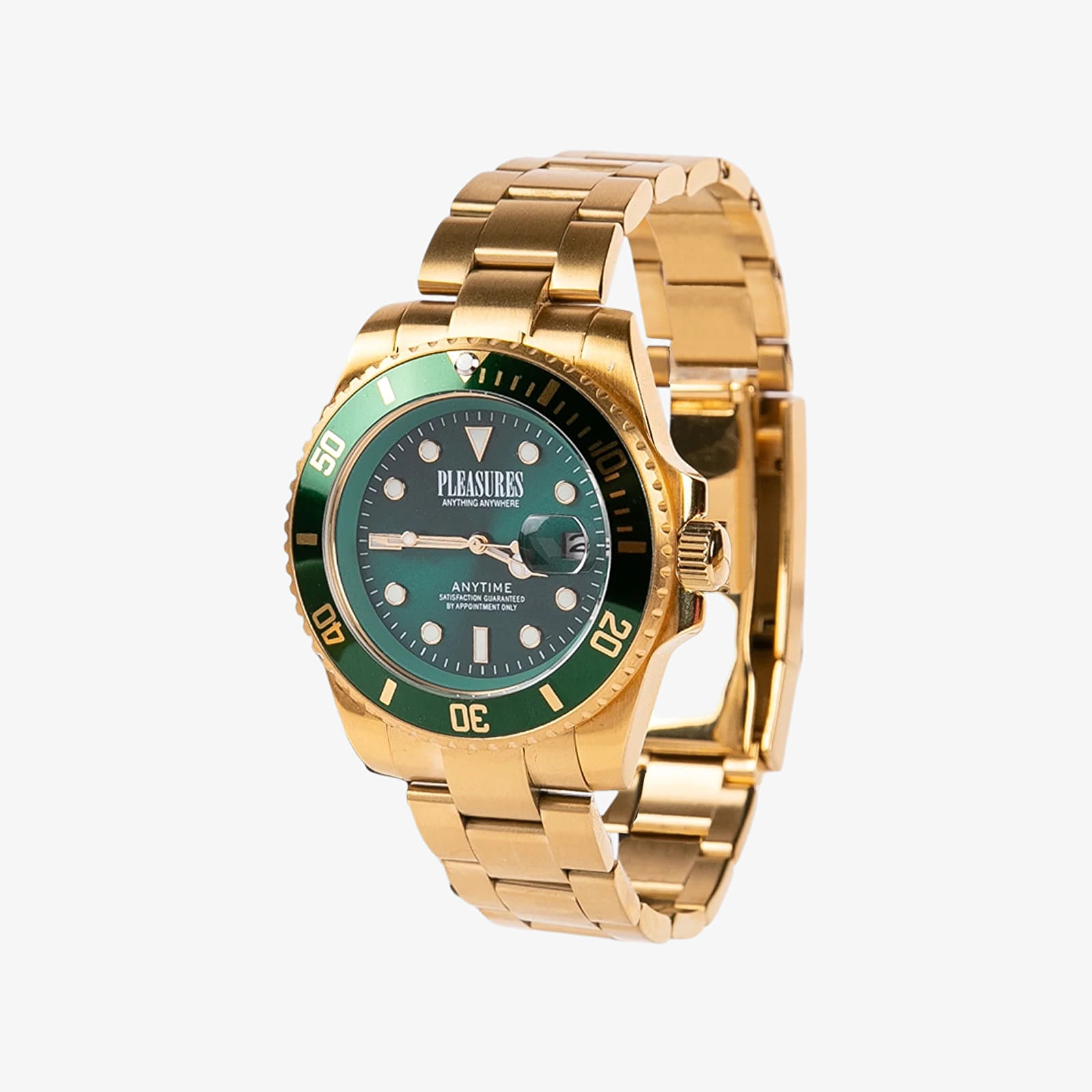 Herren Uhren PLEASURES Anytime Watch Gold/Green Gold/ Green