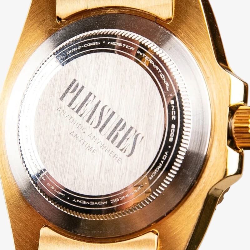Herren Uhren PLEASURES Anytime Watch Gold/Green Gold/ Green
