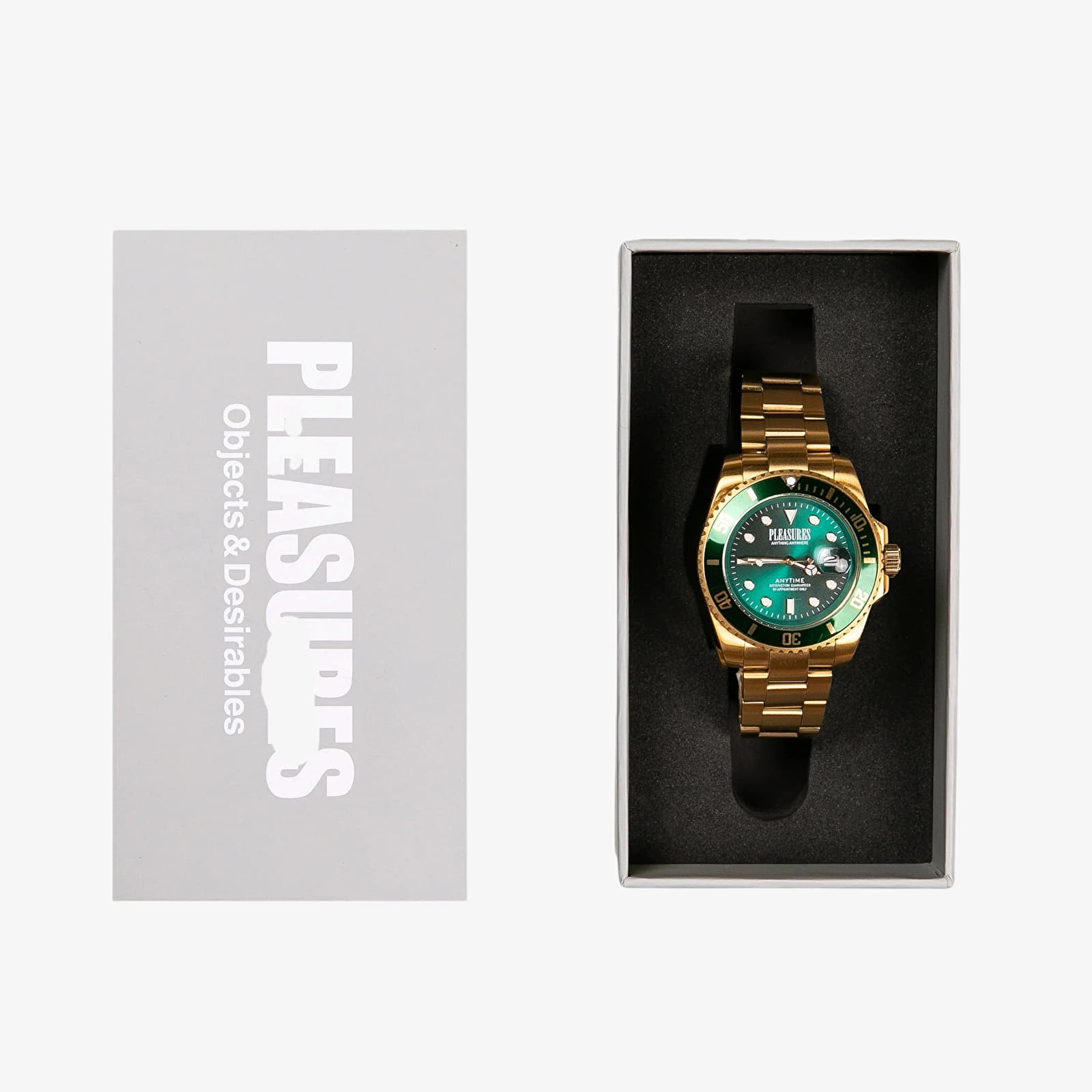 Herren Uhren PLEASURES Anytime Watch Gold/Green Gold/ Green