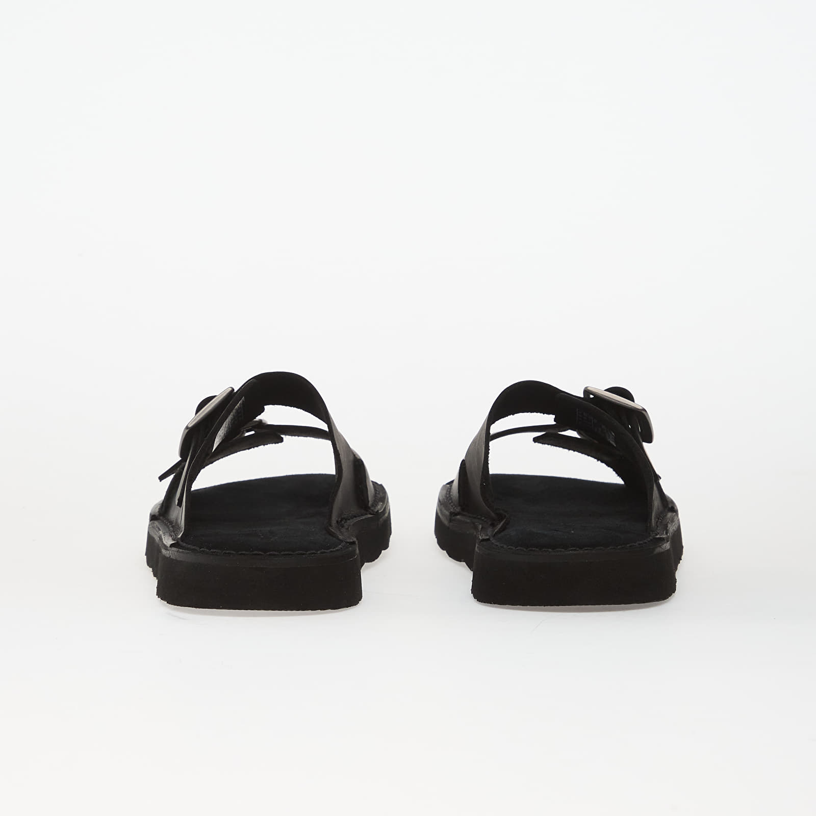 Pánské tenisky a boty Clarks Solsbury Strap Black Leather