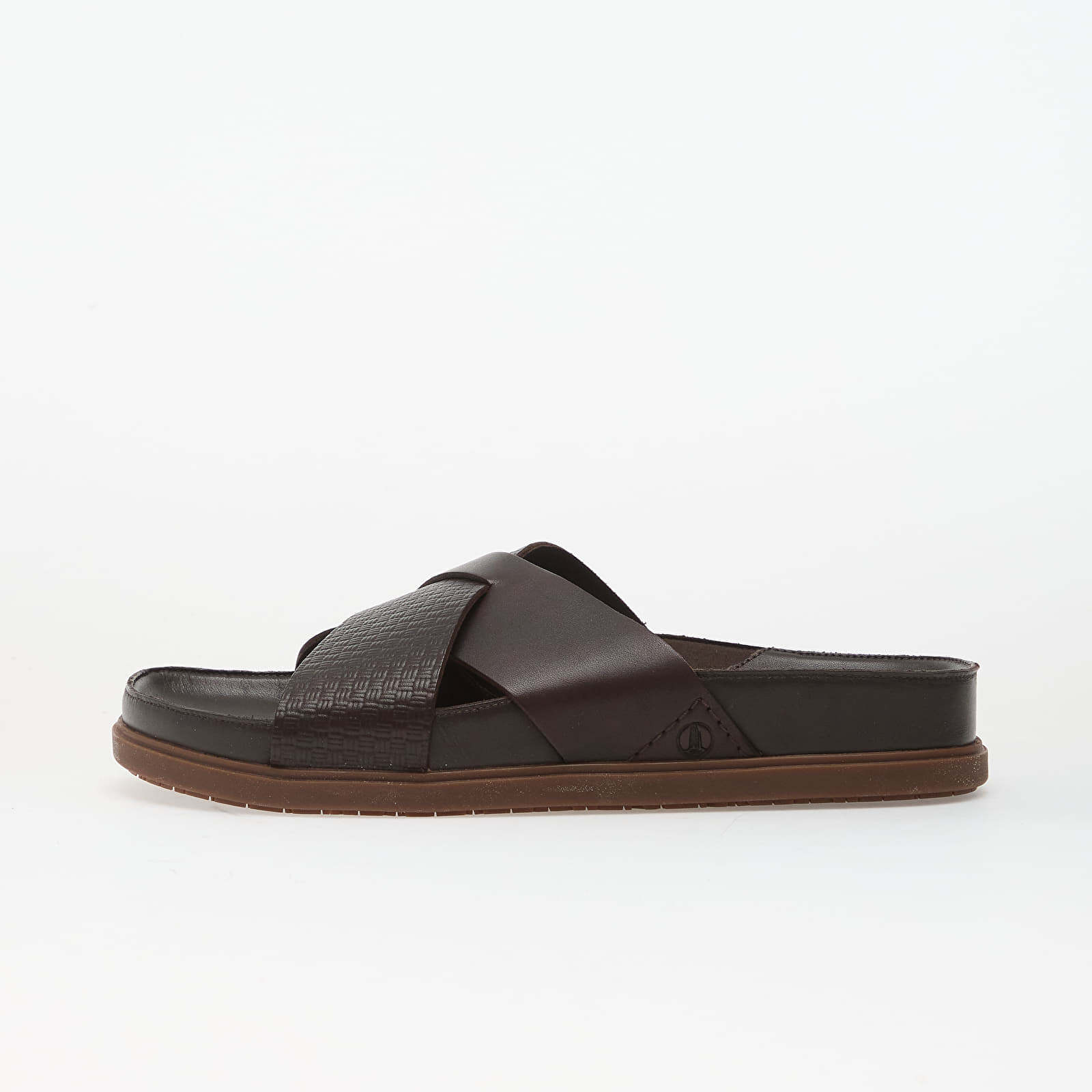 Levně Tenisky Clarks Torford Cross Brown Leather