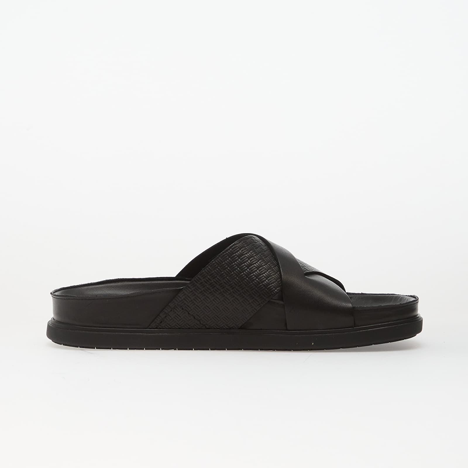 Pánské tenisky a boty Clarks Torford Cross Black Leather