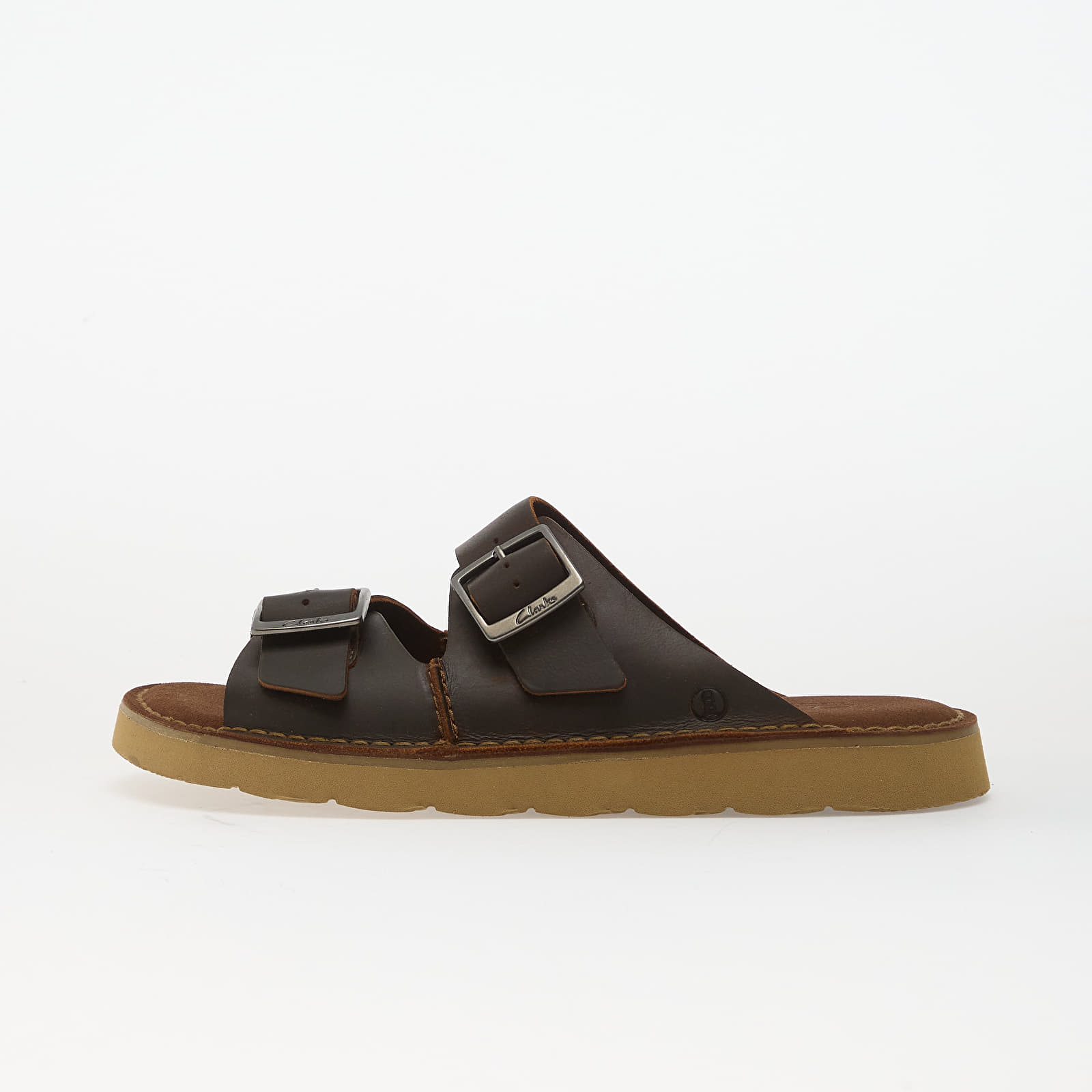 Pánské tenisky a boty Clarks Solsbury Strap Beeswax Leather