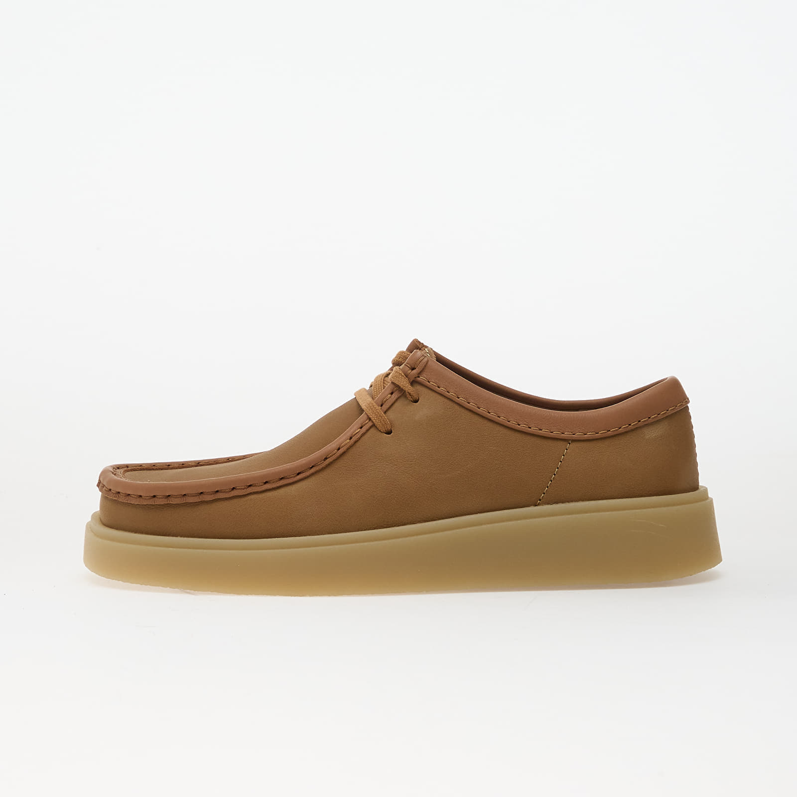 Levně Tenisky Clarks Torview Tan Leather
