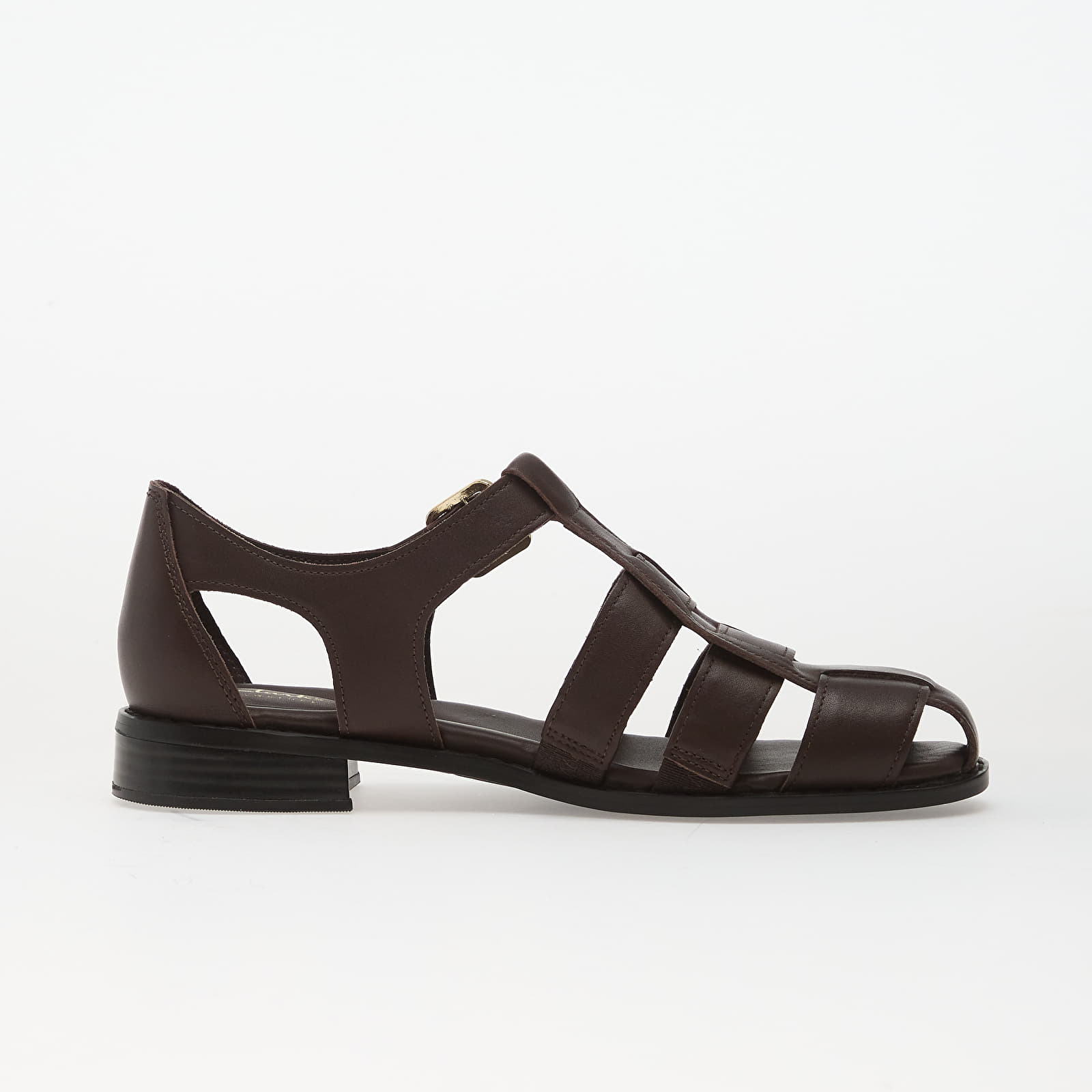 Dámské tenisky a boty Clarks Hana Sun Dark Brown Leather