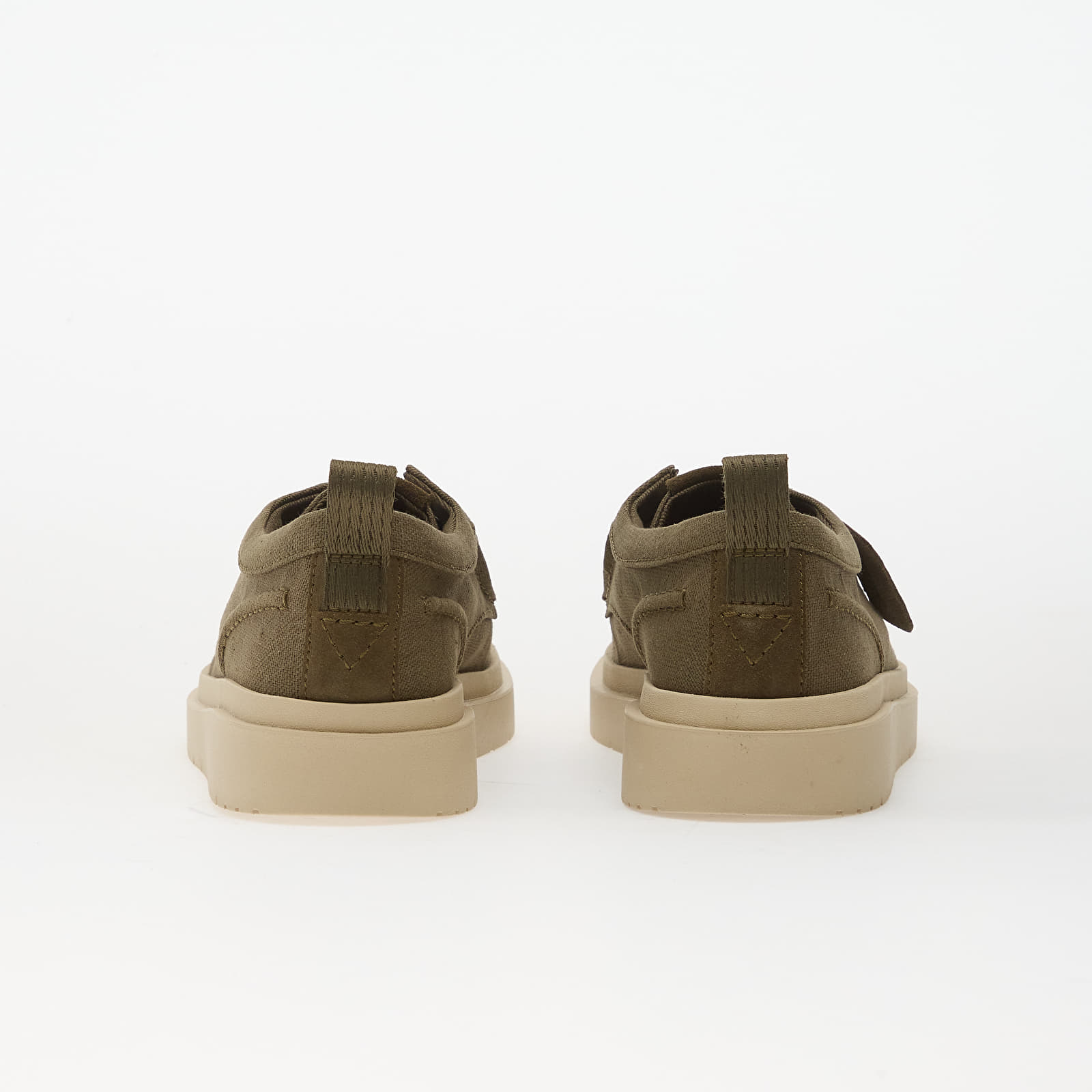 Men's shoes Clarks Polden Moc Olive Canvas
