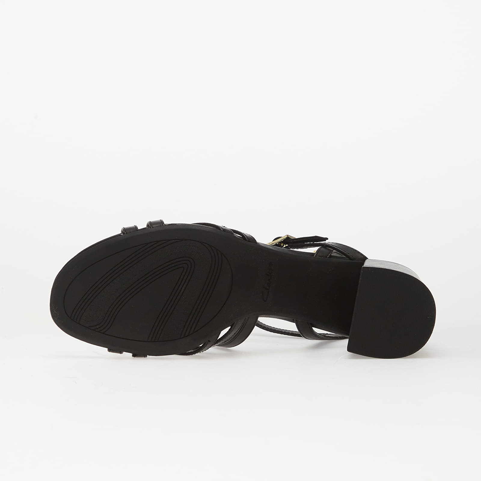 Dámské tenisky a boty Clarks Ezoria Strap Black Leather