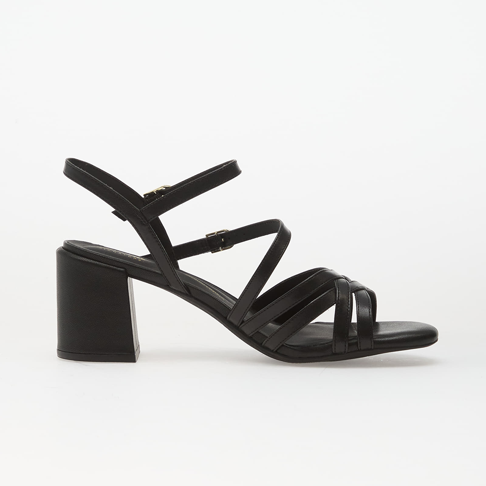 Dámské tenisky a boty Clarks Ezoria Strap Black Leather
