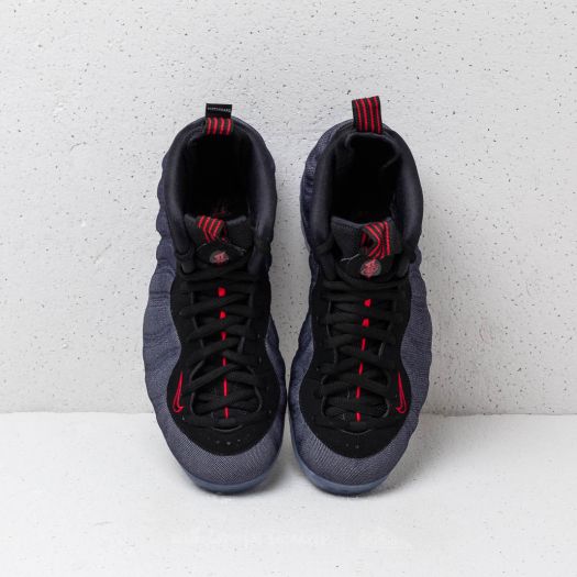 Men s shoes Nike Air Foamposite One Obsidian Black University Red Footshop