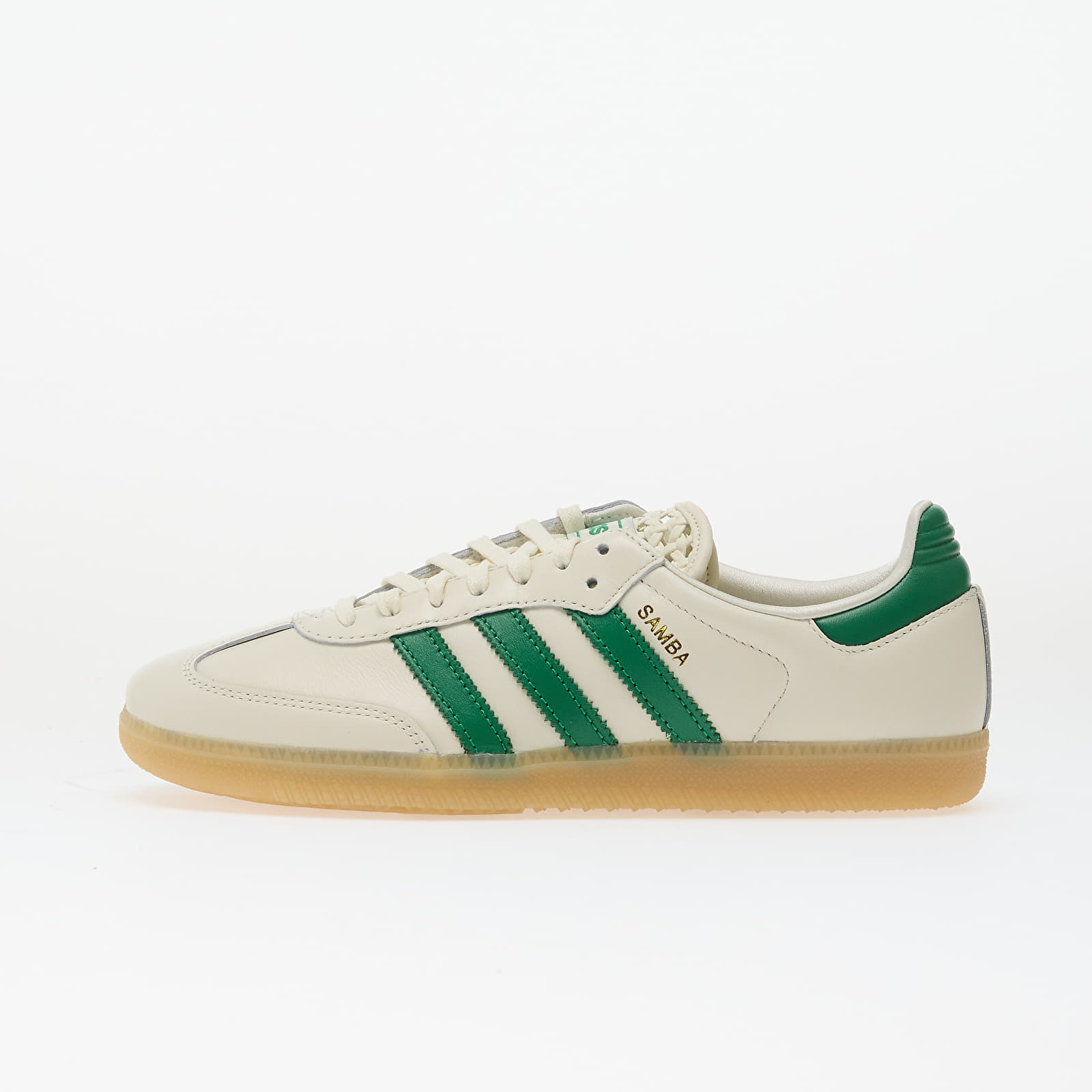 Zapatillas mujer adidas Samba Og W Off White/ Green/ Gold Metallic