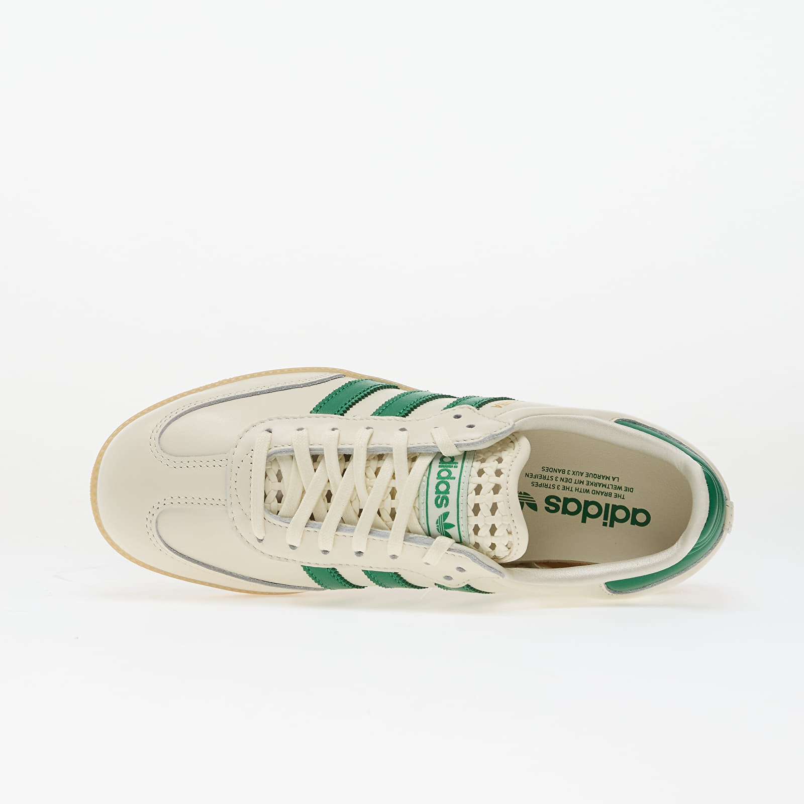 Zapatillas mujer adidas Samba Og W Off White/ Green/ Gold Metallic