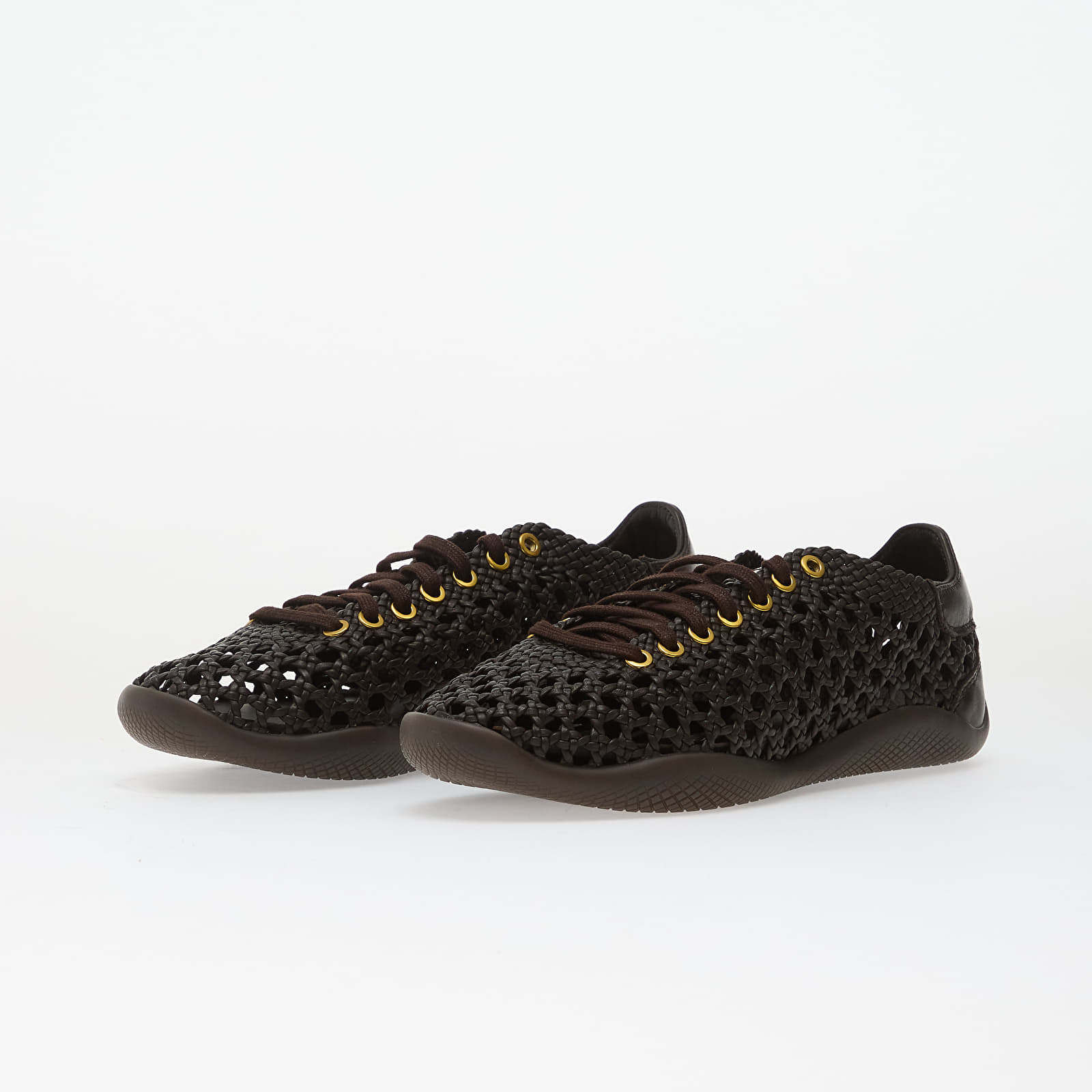 Chaussures et baskets homme adidas x Wales Bonner Karintha Basketry Dark Brown/ Dark Brown/ Dark Brown
