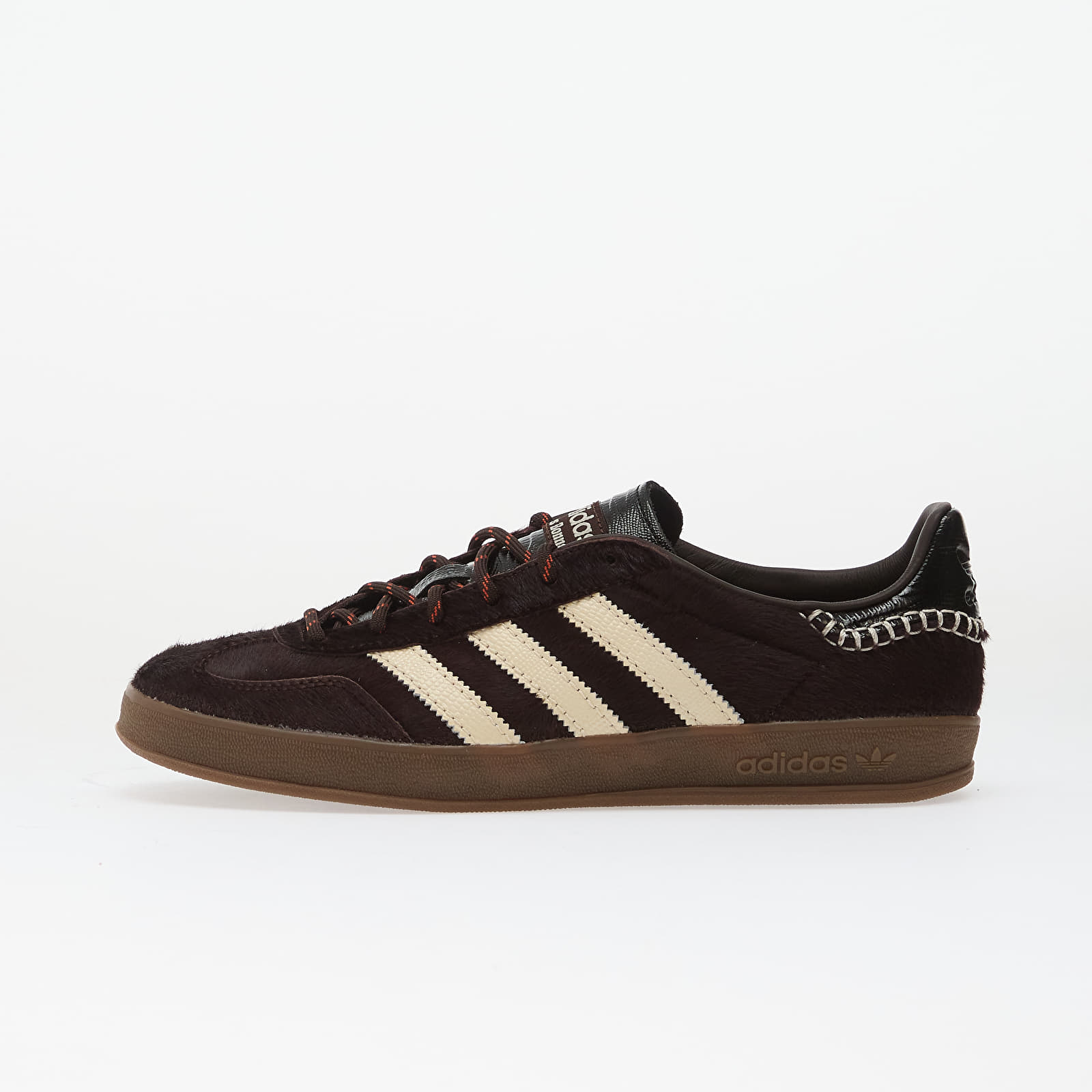 Chaussures et baskets homme adidas x Wales Bonner Gazelle Pony Aurora Coffee/ Wonder White/ Core Black