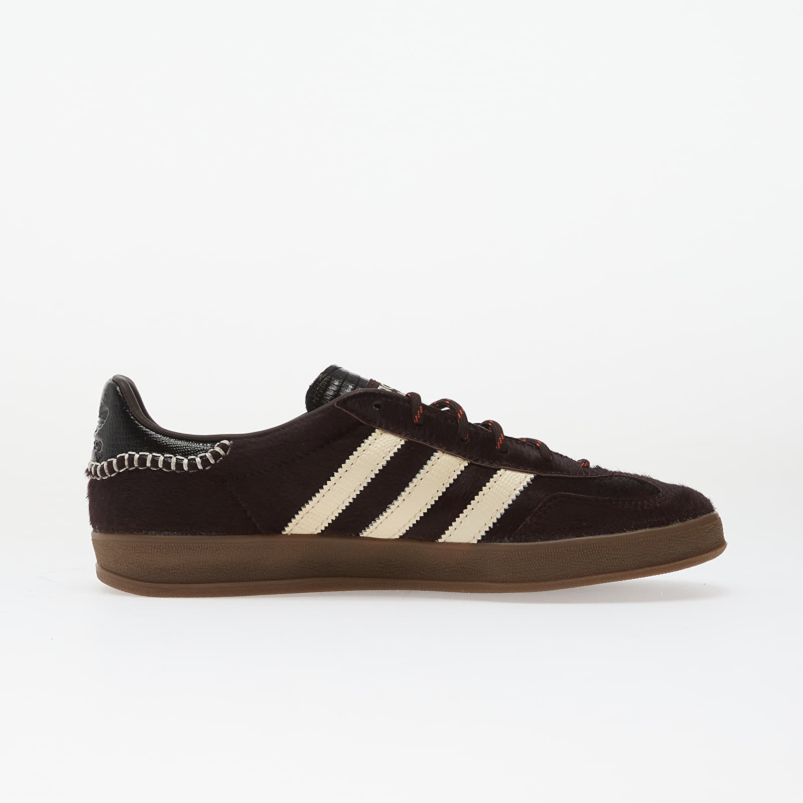 Chaussures et baskets homme adidas x Wales Bonner Gazelle Pony Aurora Coffee/ Wonder White/ Core Black