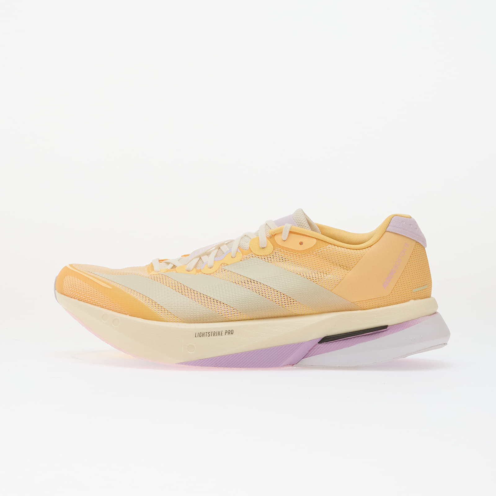 Dámske topánky a tenisky adidas Adizero Boston 13 Ice Tangerine/ Ice Gold Met./ Ice Lavender