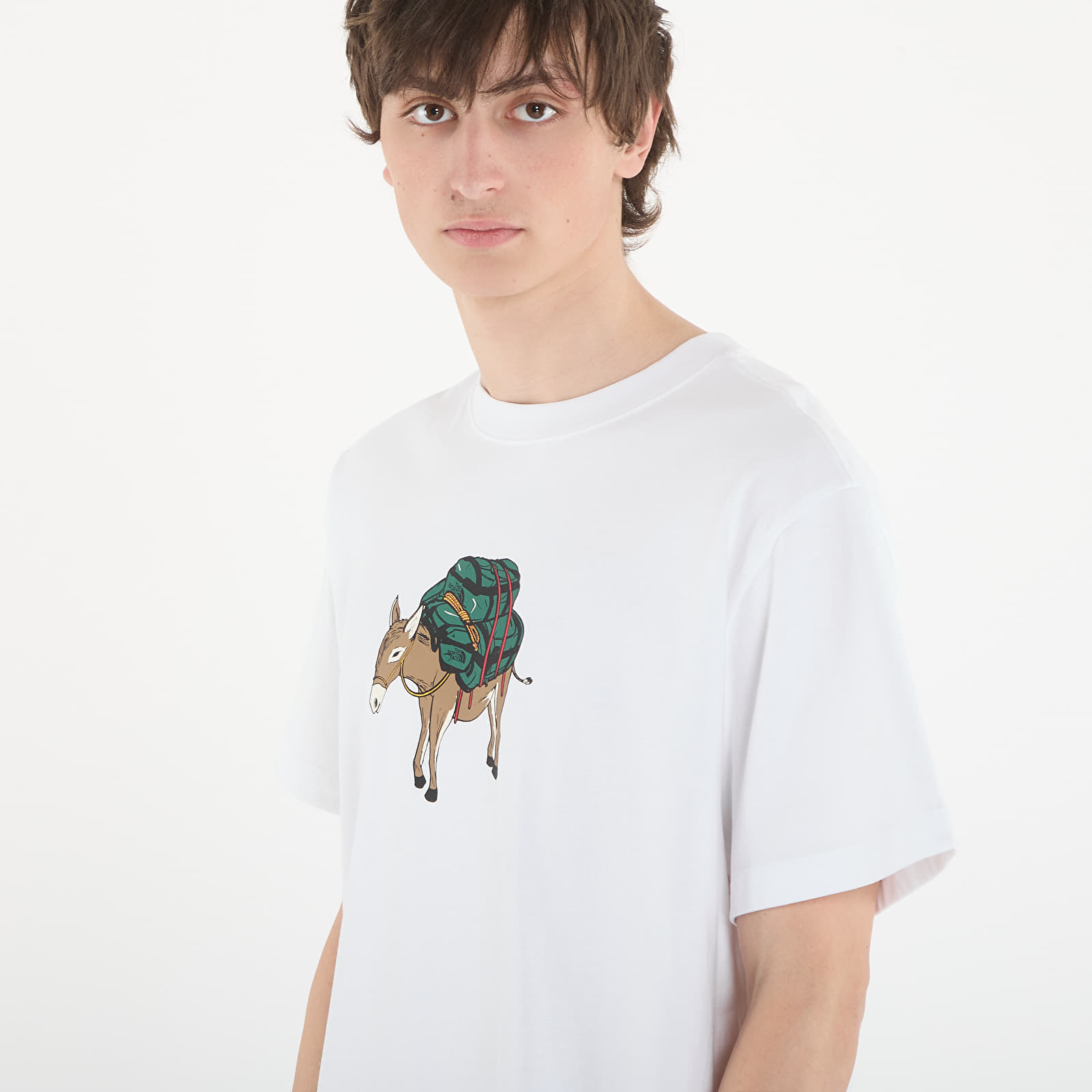 Тениски The North Face M Donkey Taxi Relaxed Short Sleeve Tee Graphic TNF White