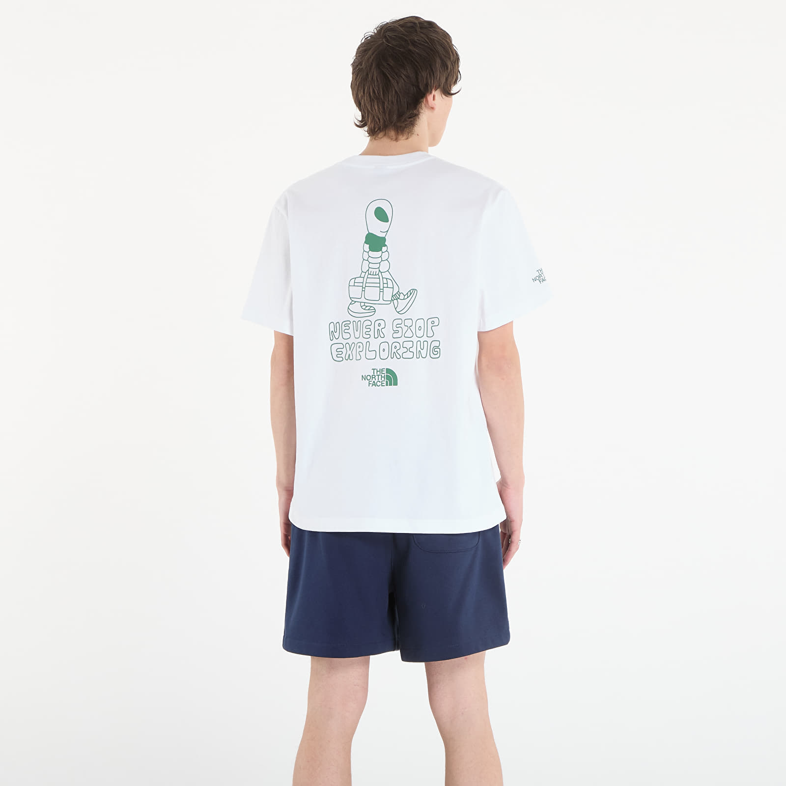 T-Shirts The North Face M Alien Relaxed Short Sleeve Tee Graphic TNF White