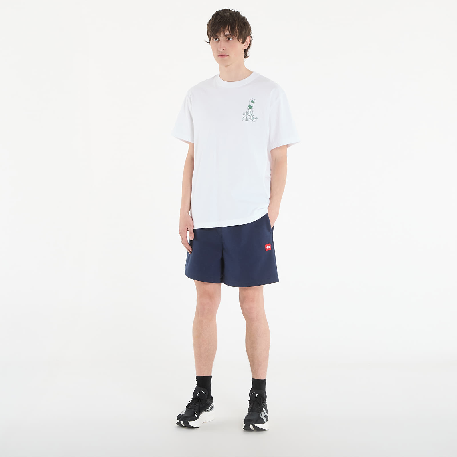 T-Shirts The North Face M Alien Relaxed Short Sleeve Tee Graphic TNF White