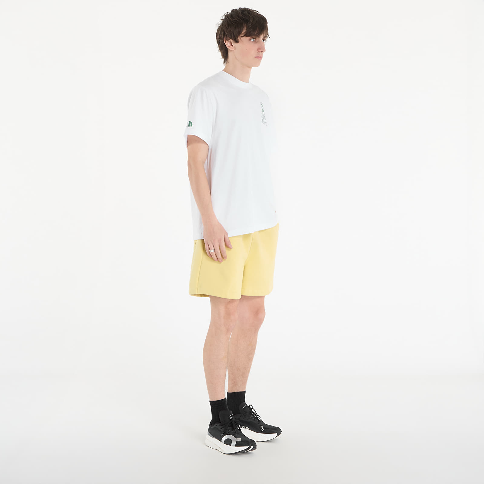 Kurzhosen The North Face M Redbox Fleece Short Honeyed Sand