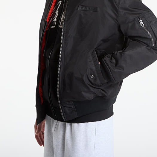 Avirex Usa Ma-1 Jacket Black | Footshop
