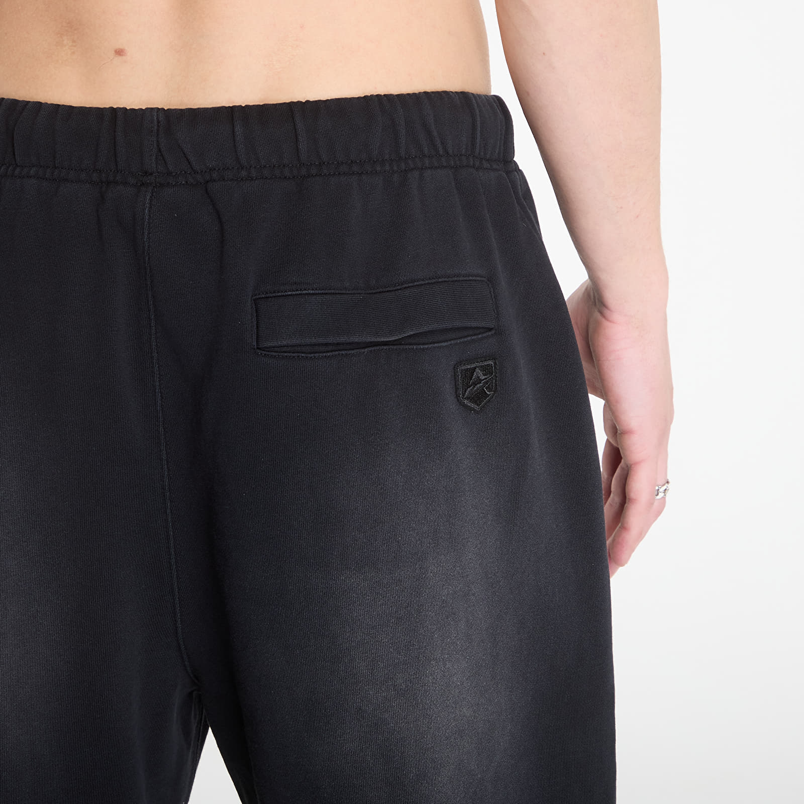 Joggebukser Avirex Distress Icon Sweatpant Black