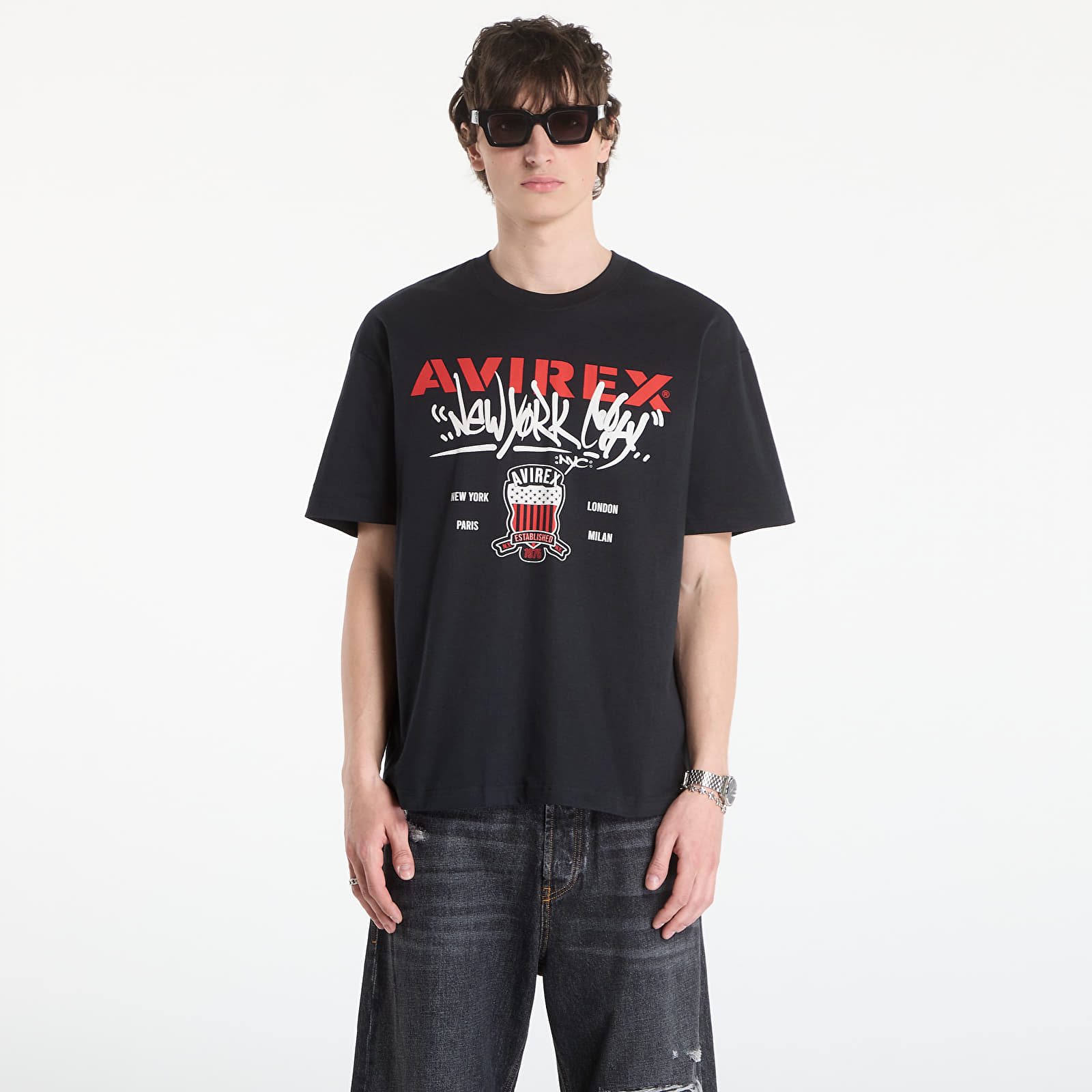 T-Shirts Avirex New York City Tee Black