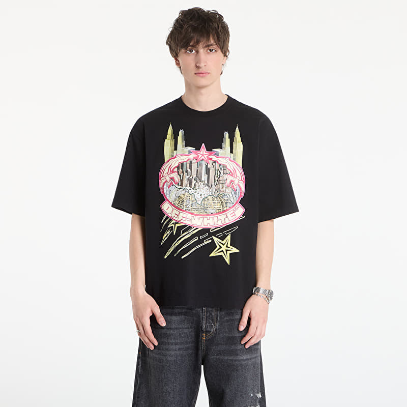 Majice Off-White Big Frame Wrld Skate S/S Tee Black