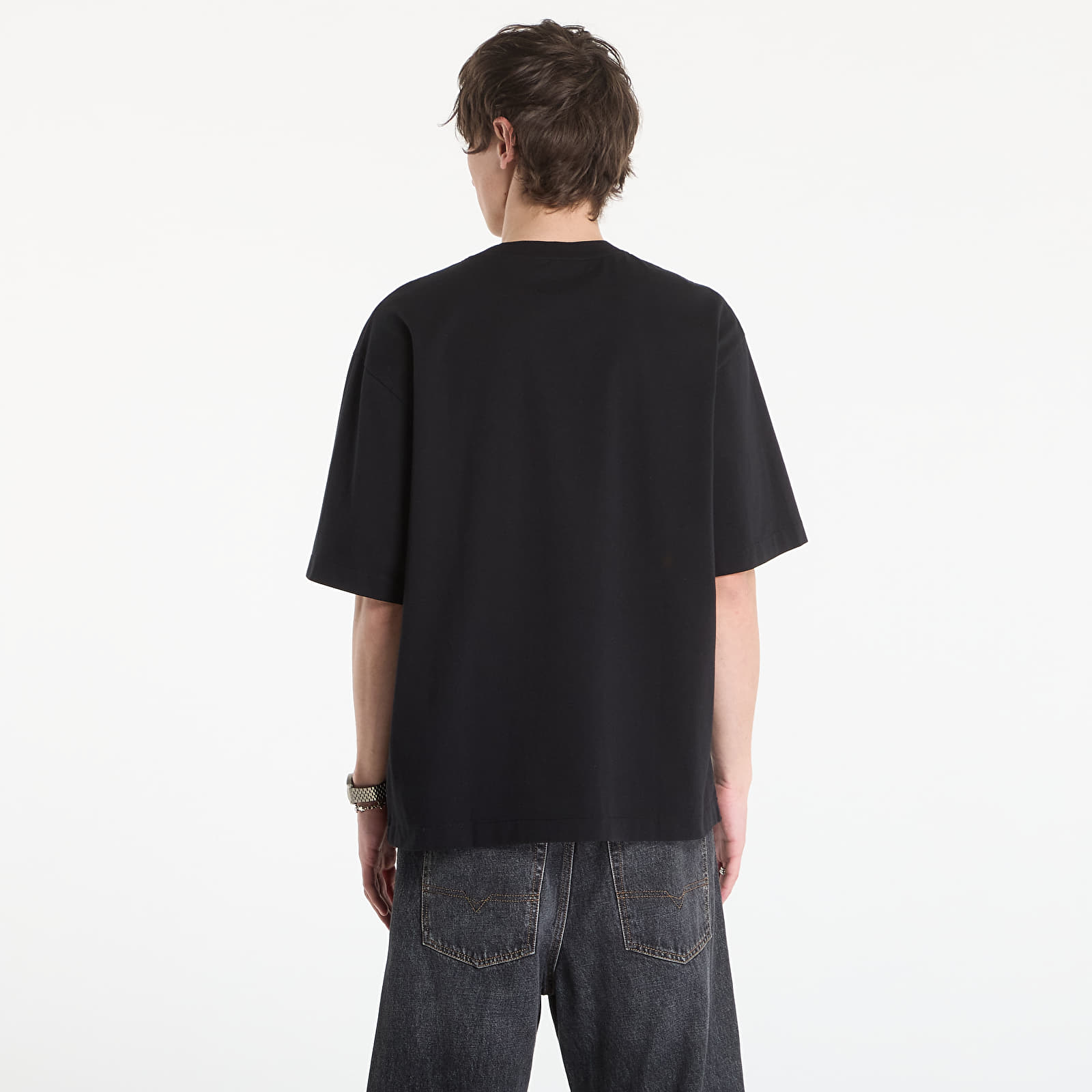 Pánske tričká Off-White Big Frame Wrld Skate S/S Tee Black