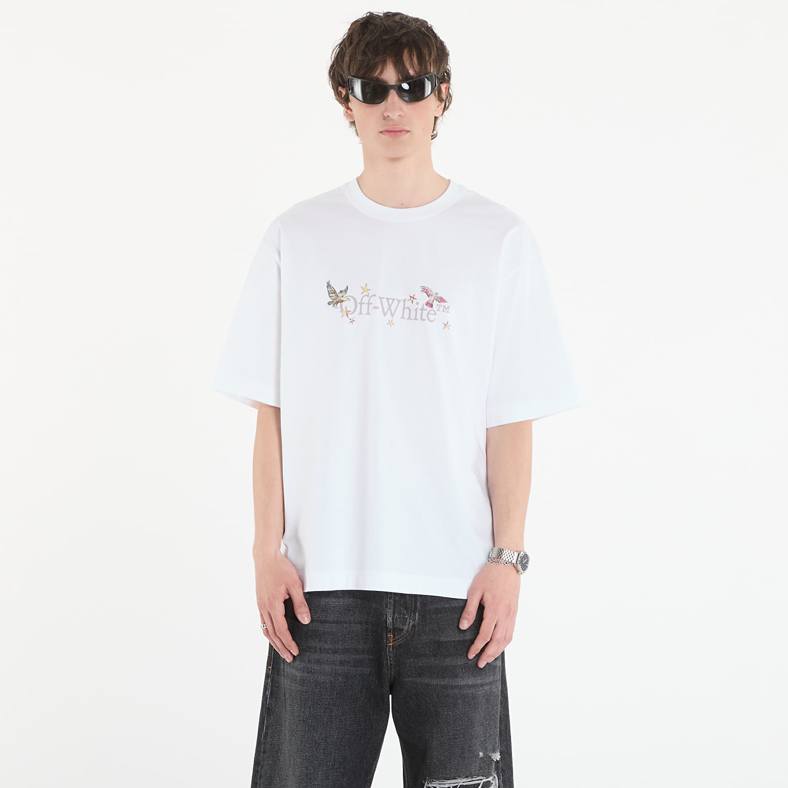 Pánske tričká Off-White Dream Arrow Skate S/S Tee White