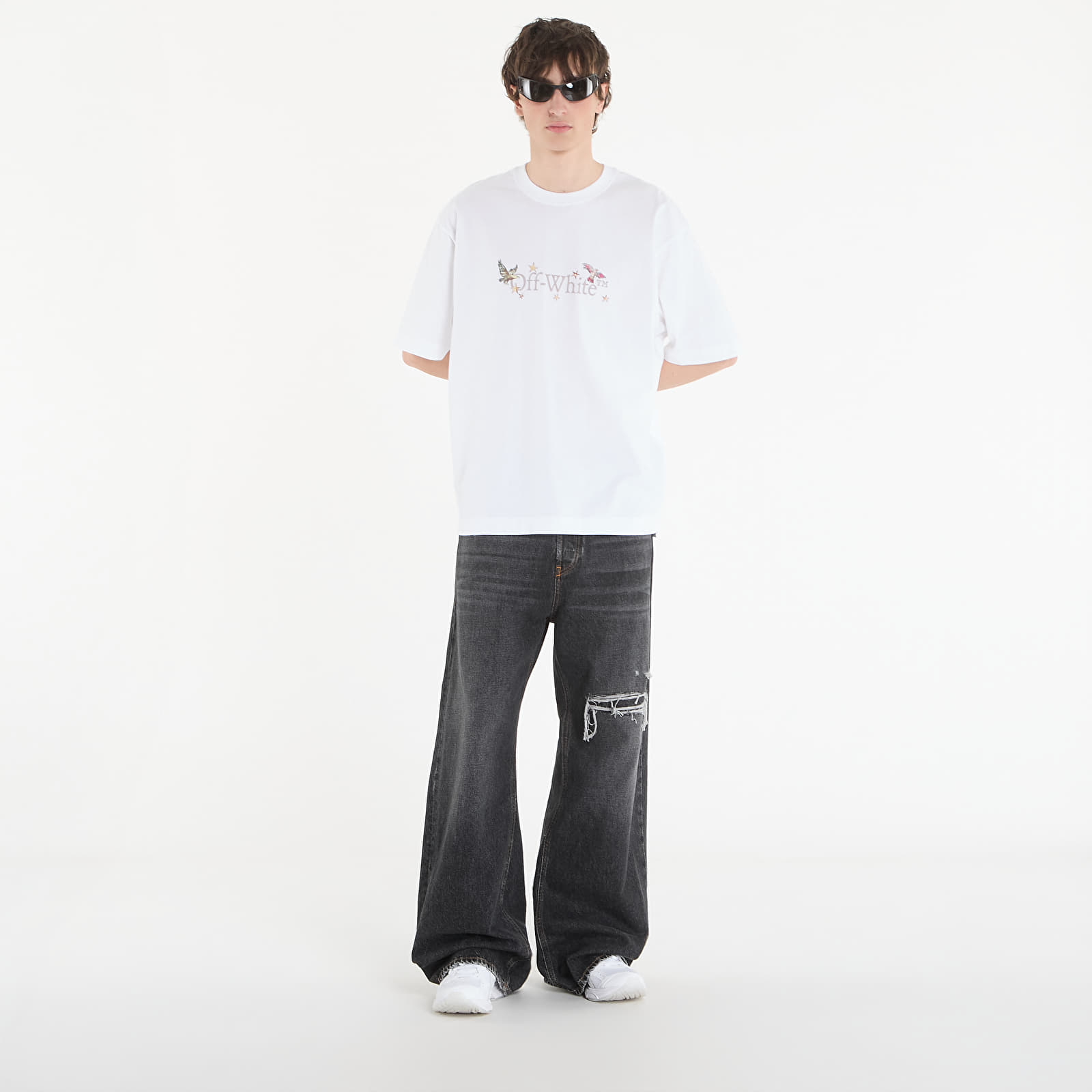 Pánske tričká Off-White Dream Arrow Skate S/S Tee White