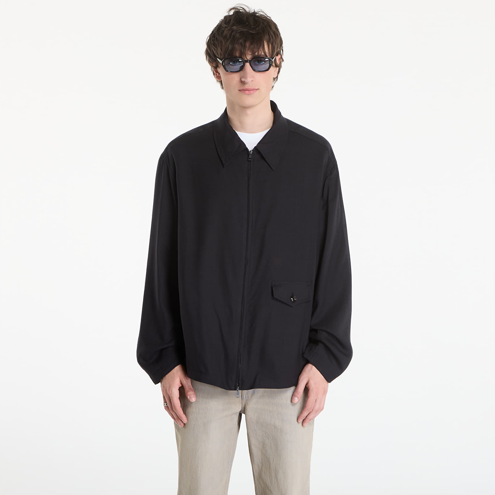 Яке OUR LEGACY Evolved Jacket Eclipse Black Merino Voile 48