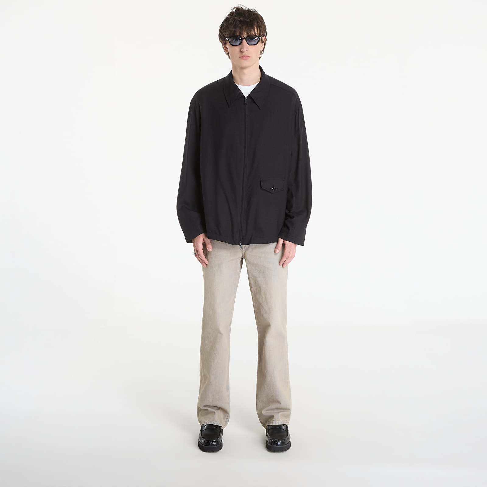 Jakne  OUR LEGACY Evolved Jacket Eclipse Black Merino Voile