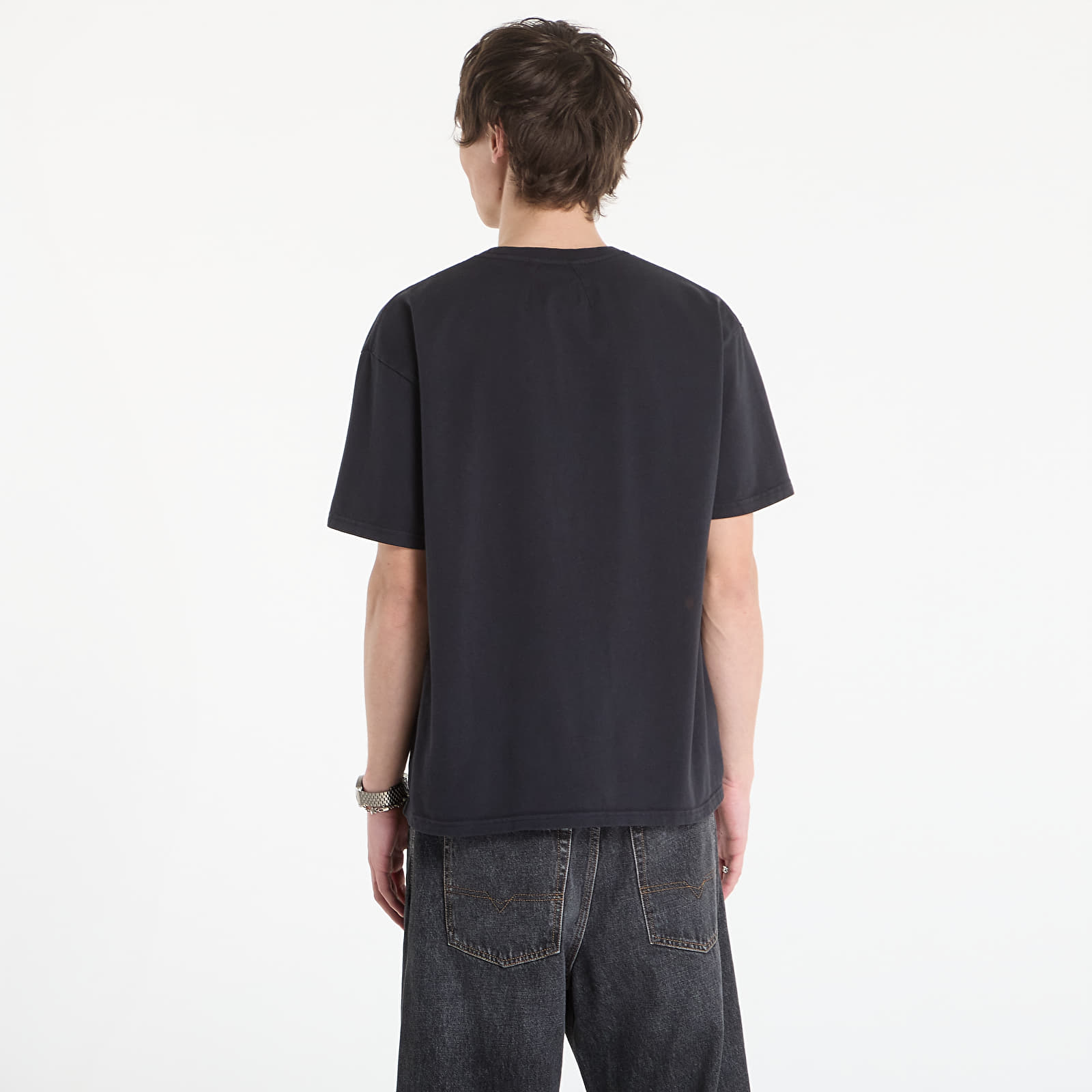 Camisetas de hombre Rhude Pit Stop Tee Vintage Black/ Red/ Blue