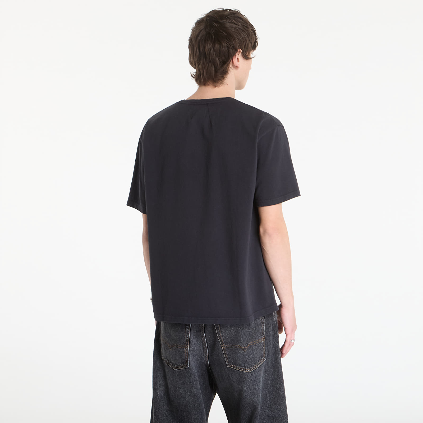 Camisetas de hombre Rhude Banner Tee Vintage Black/ White