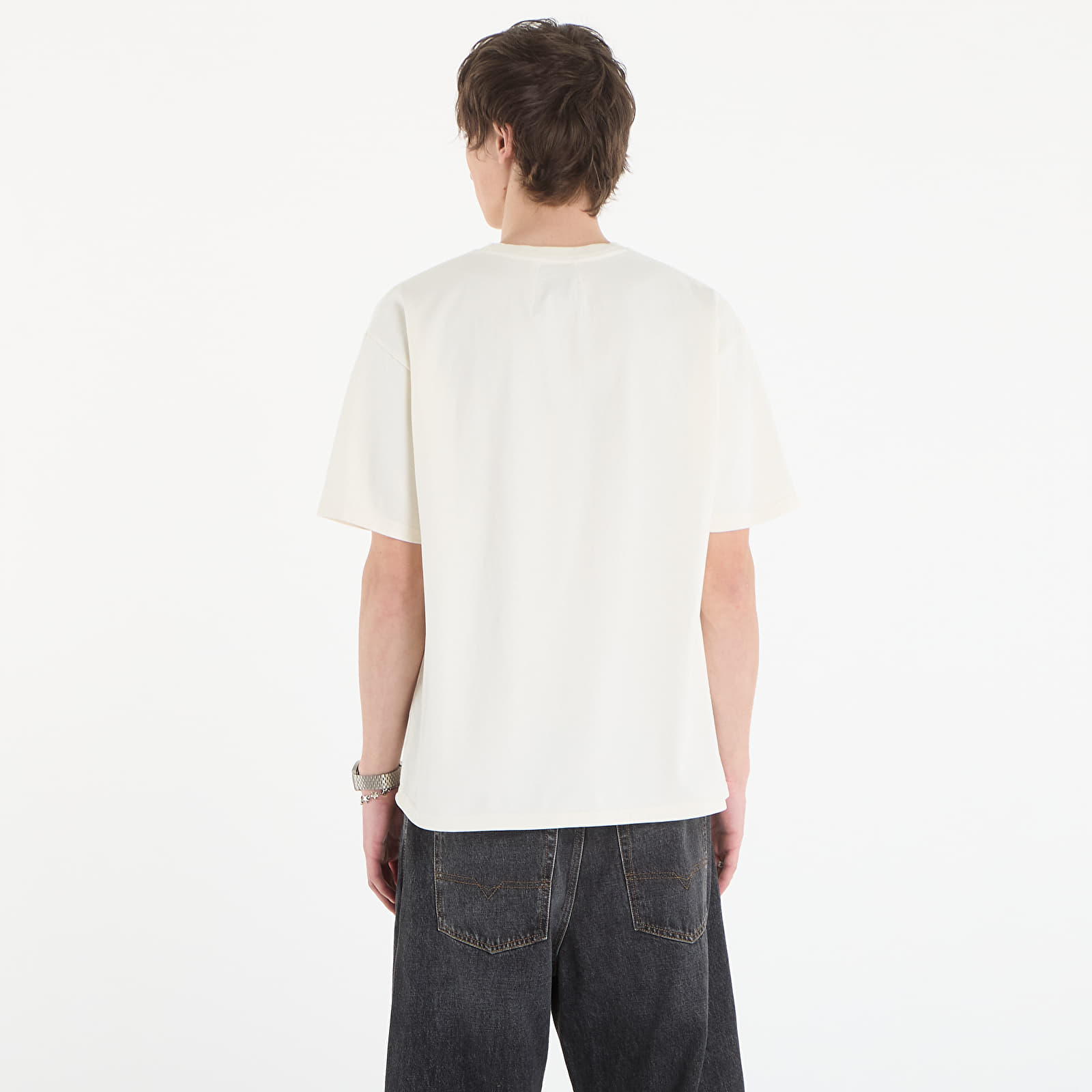 Camisetas de hombre Rhude Banner Tee Vintage White/ Black