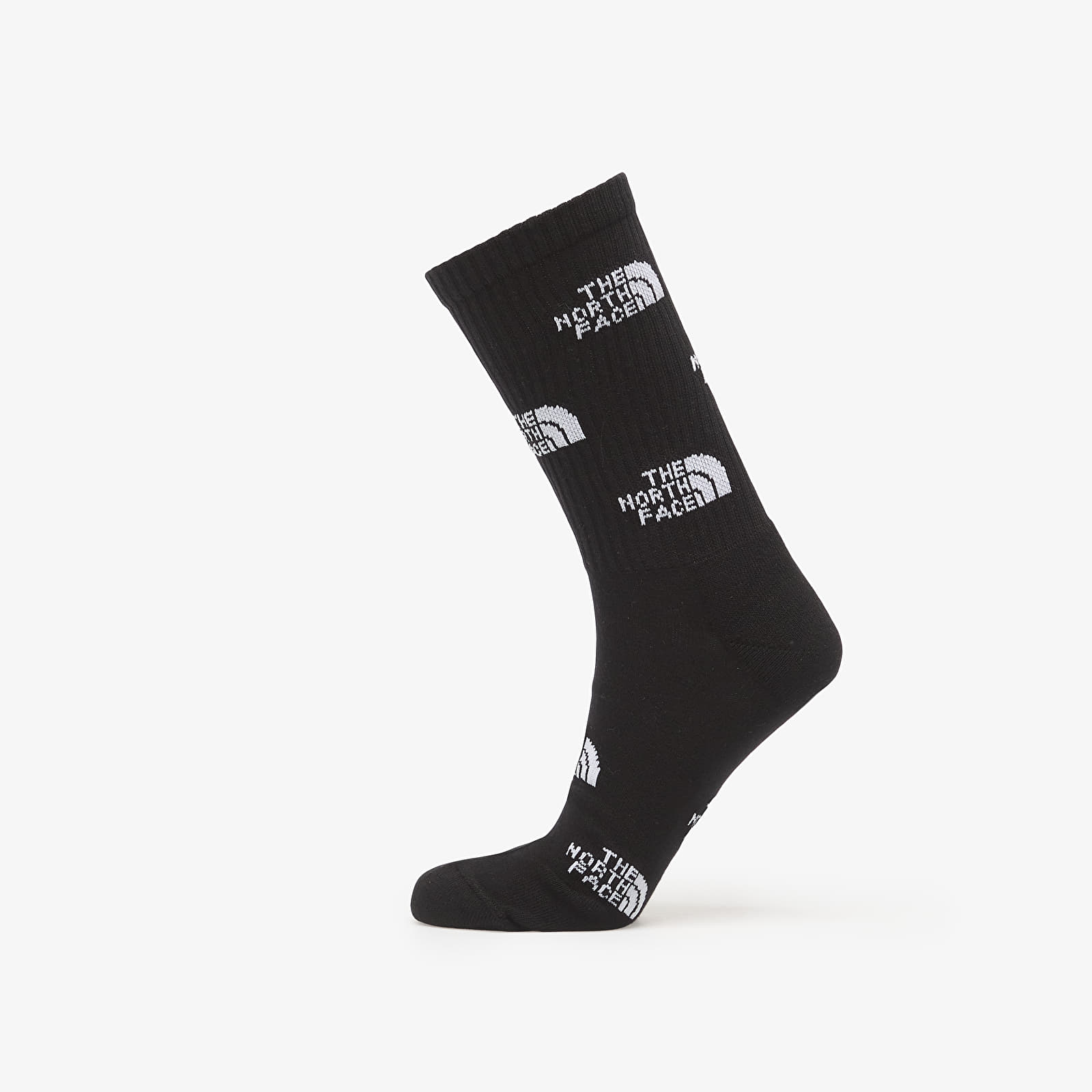 Calcetines The North Face Everyday Crew Sock Logo 2-Pack TNF Black/ TNF White/ Outlet C