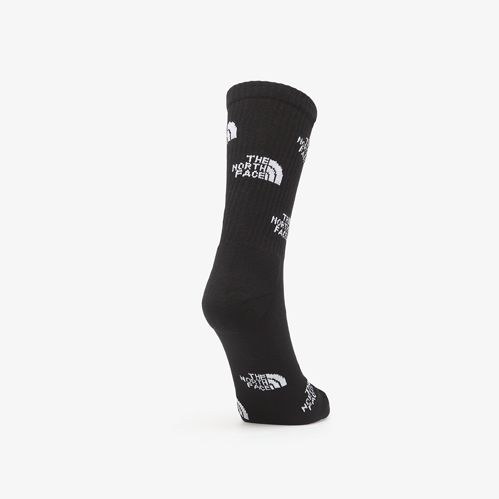 Calcetines The North Face Everyday Crew Sock Logo 2-Pack TNF Black/ TNF White/ Outlet C