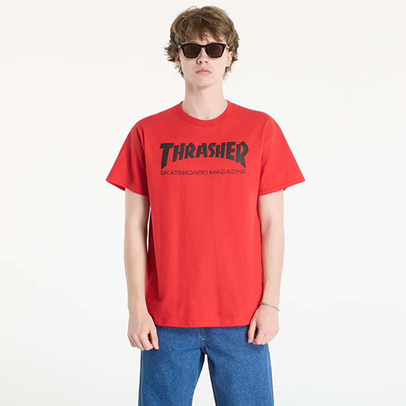 Thrasher Skate Mag T-Shirt Red/ Black