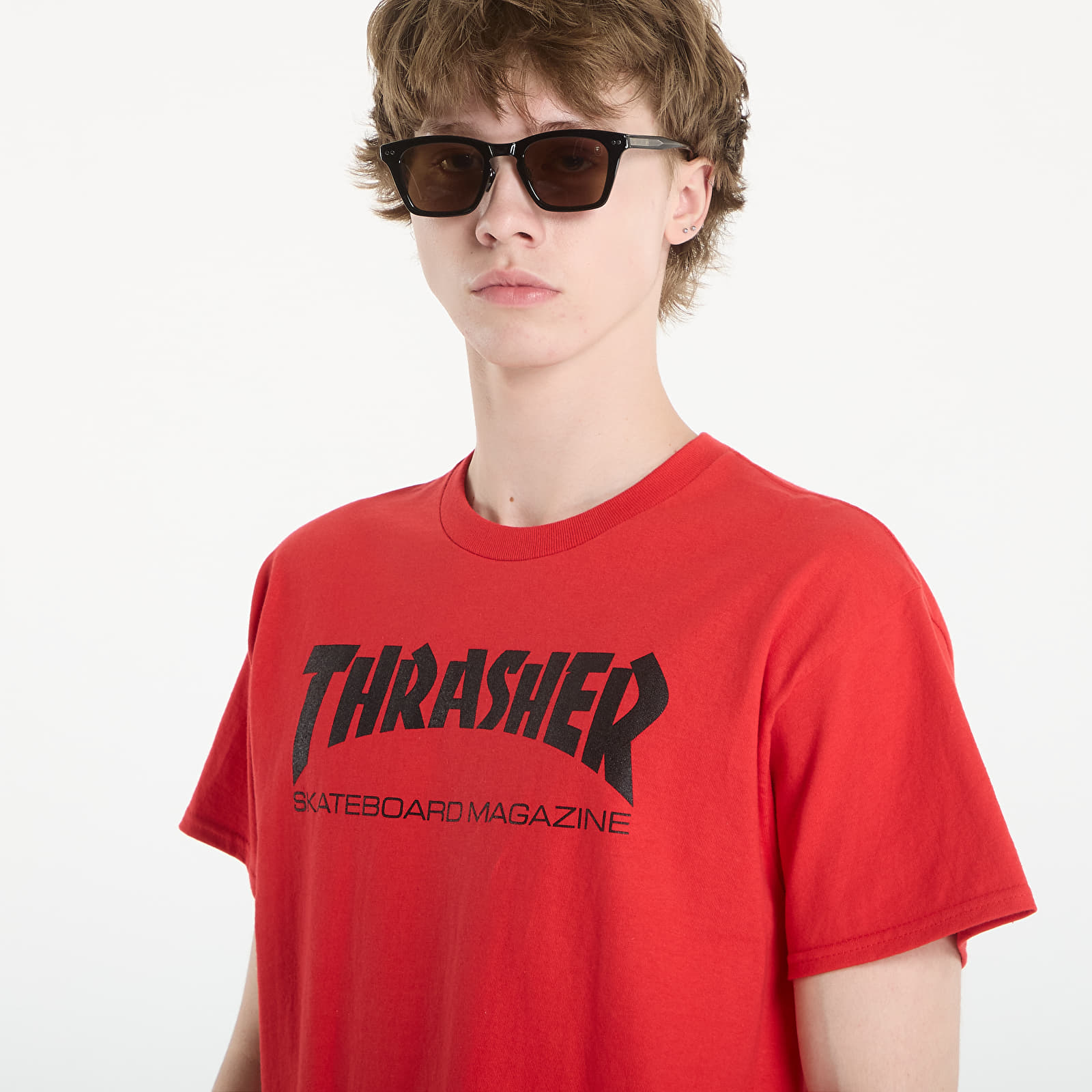 Majice i košulje Thrasher Skate Mag T-Shirt Red/ Black